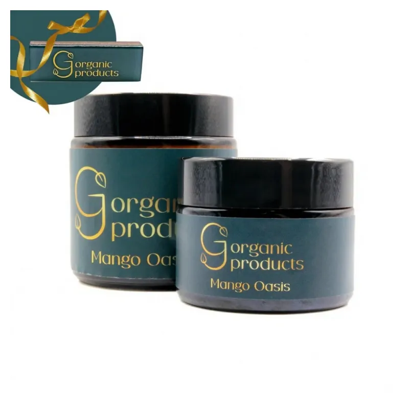 Изображение GJ organic Массажная свеча ручной работы Mango Oasis (100мл.)