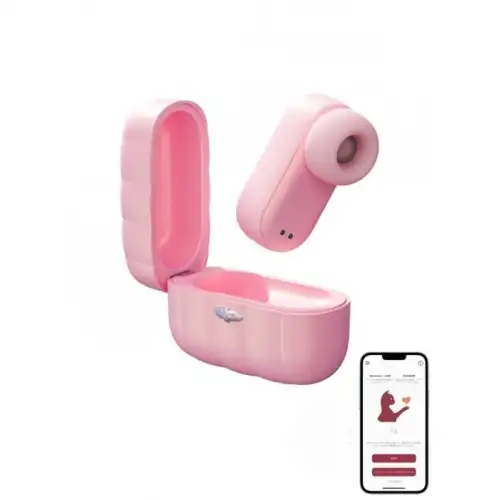 Изображение BeYourLover Вакуумный стимулятор BeYourLover Alggie Earphone в виде наушника с управлением через приложение
