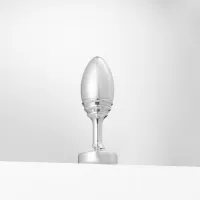 Изображение Doxy, Англия Втулка анальная Doxy Butt Plug Ribbed алюминий