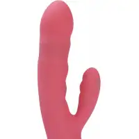 Изображение Svakom, США Мощный вибратор-кролик с функцией пенетрации Avery Strawberry Pink