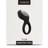 Изображение Svakom, США Эрекционное виброкольцо Tyler Black