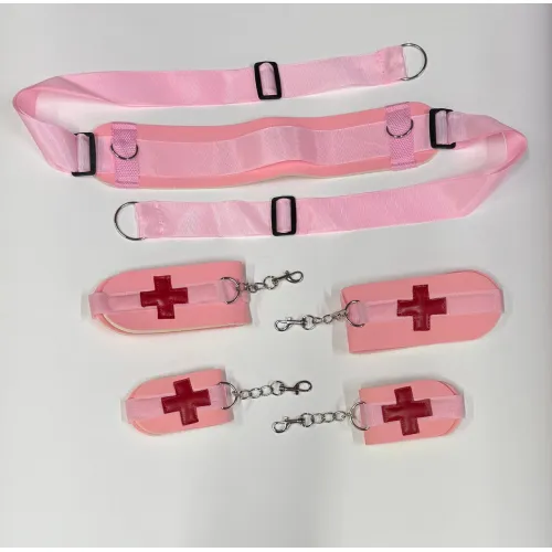 Изображение Адам и Ева Бондажный набор Розовая медсестра