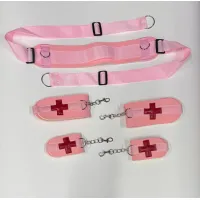 Изображение Адам и Ева Бондажный набор Розовая медсестра