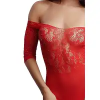 Фото Le Desir, Нидерланды Боди со стразами Crotchless Rhinestone Teddy