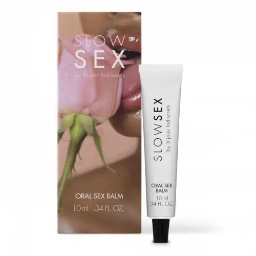 Фото Bijoux Indiscrets, Испания Бальзам для орального секса Bijoux Indiscrets Oral Sex Balm - SLOW SEX, 10 мл
