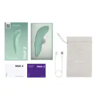 Фото We-Vibe, Канада Бесконтактный клиторальный стимулятор We-Vibe Melt 2 шалфей