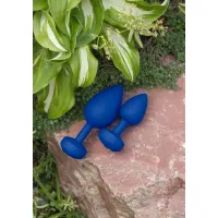 Изображение Gvibe, Англия Анальная пробка с вибрацией Gvibe Gplug S, 8х2.8 см (Синяя)