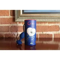 Изображение Gvibe, Англия Анальная пробка с вибрацией Gvibe Gplug S, 8х2.8 см (Синяя)