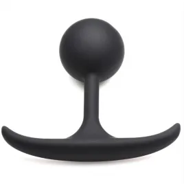 Heavy Hitters - анальная пробка с утяжелением M, 10х4.3 см