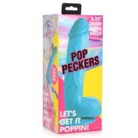 Фото  Pop Peckers - реалистичный фаллоимитатор на присоске, 22.8х4.8 см