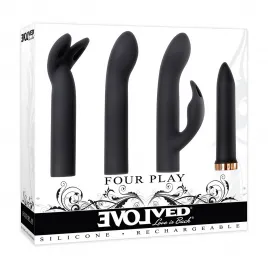 FOUR PLAY Вибропуля с 3 насадками