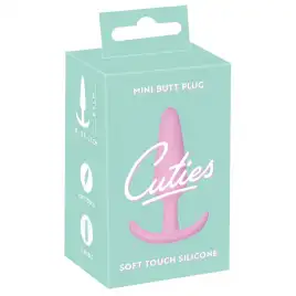 Анальная пробка мини Cuties розовая