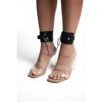 Оковы с уникальным дизайном, с фурнитурой в виде овального кольца — купить в Минске Изображение Оковы с уникальным дизайном, с фурнитурой в виде овального кольца