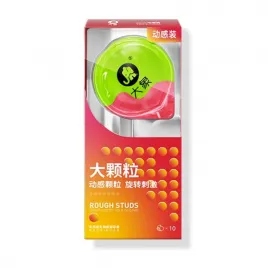 Презерватив Elephant, динамические,с крупными точками, для двойного удовольствия, 10 шт.