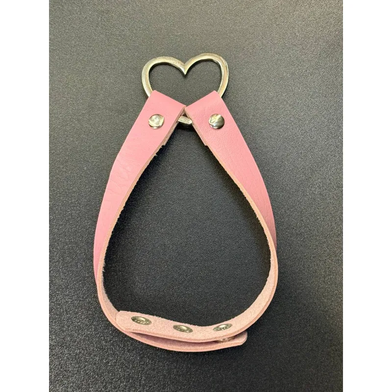 Адам и Ева Чокер розовый сердечко