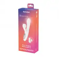 Satisfyer, Германия Вибратор с вакуумно-волновым стимулятором клитора Satisfyer Pro+ G-Spot Generation 2