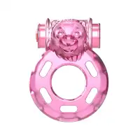 Baile, Китай Эрекционное кольцо с вибрацией Baile Pink Bear-Head Vibrating Ring Baile, Китай Эрекционное кольцо с вибрацией Baile Pink Bear-Head Vibrating Ring