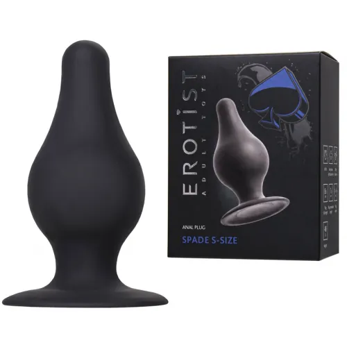 Изображение Erotist Черная анальная втулка Erotist Spade S