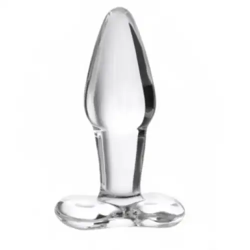 Sexus Glass Анальная стеклянная пробка 12 см — купить в Минске Изображение Sexus Glass Анальная стеклянная пробка 12 см