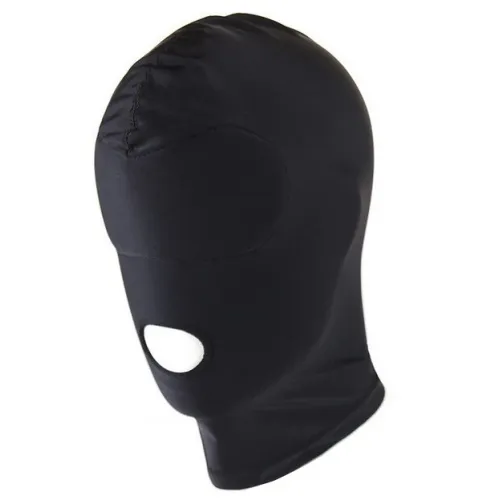 Изображение KISSEXPO Черная маска для лица с открытым ртом