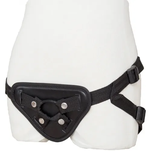 Фото KISSEXPO Черный ремень для страпона