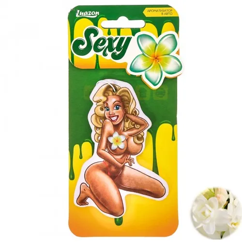 Изображение Сима-ленд, Россия Ароматизатор бумажный Sexy с ароматом цветов