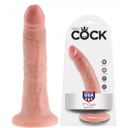 PipeDream, США Фаллоимитатор King Cock 7 in Cock с присоской — купить в Минске Изображение PipeDream, США Фаллоимитатор King Cock 7 in Cock с присоской