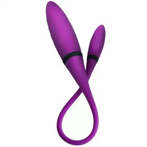 Изображение  Двойной стимулятор Adrien Lastic без вибрации