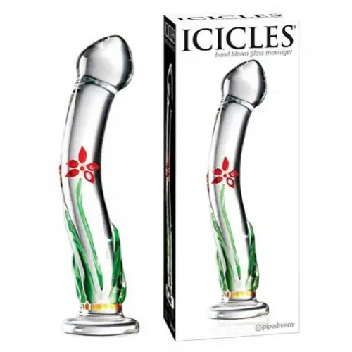 Изображение PipeDream, США Стеклянный фаллоимитатор Icicles №21