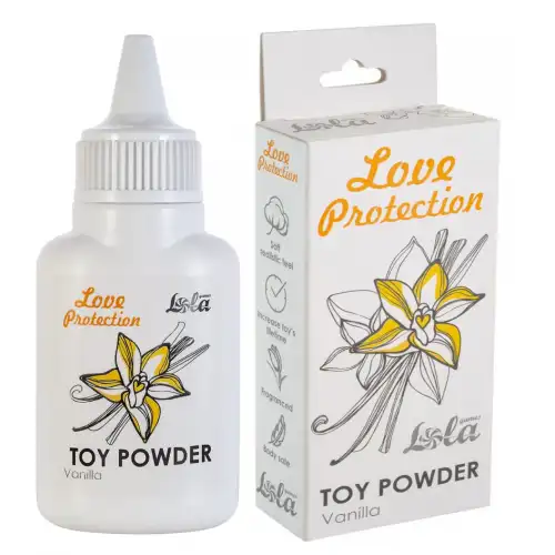 Фото Lola Toys, Россия Пудра для игрушек Love Protection с ароматом ванили 30 гр