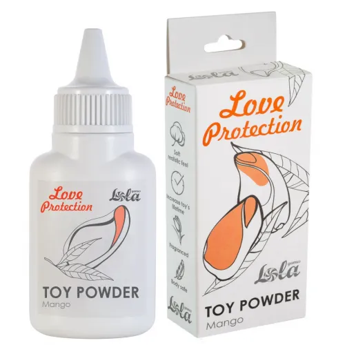 Фото Lola Toys, Россия Пудра для игрушек Love Protection с ароматом манго 15 гр