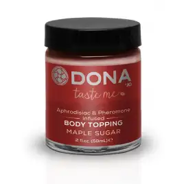 Карамель для тела с феромонами и афродизиаками Dona Body Topping Maple Sugar