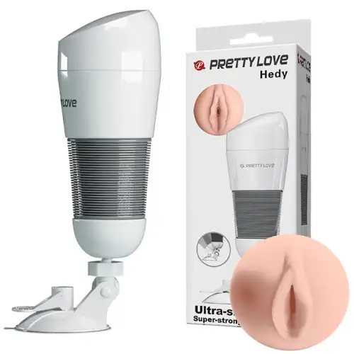 Изображение Pretty Love, Китай Мастурбатор-вагина в колбе на присоске Pretty Love Hedy