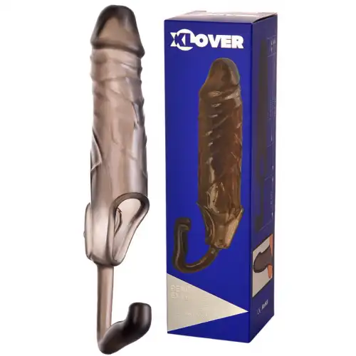 Фото XLover by TOYFA Насадка на пенис с кольцом под мошонку и анальным стимулятором Toyfa Xlover