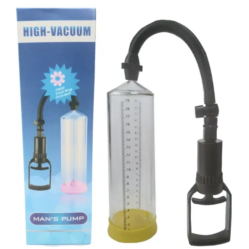 Изображение  Вакуумная помпа Mans Pump с комплектом цветных насадок