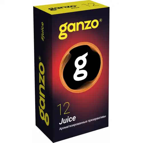 Изображение GANZO Презервативы Ganzo №12 Juice микс ароматов