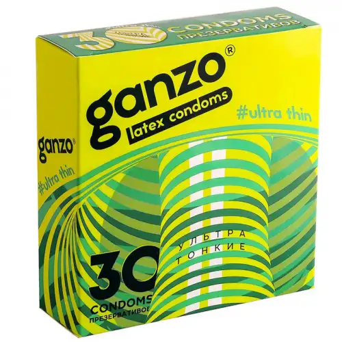 Фото GANZO Презервативы Ganzo №30 Ultra Thin ультратонкие