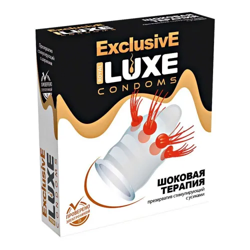 Фото Luxe Презерватив Luxe Exclusive Шоковая Терапия 1 шт