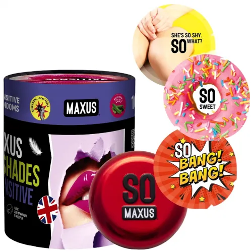 Фото Maxus Презервативы Maxus №100 So Much Sex Sensitive ультратонкие