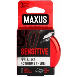 Презервативы в металлическом кейсе Maxus №3 Ultra Thin ультратонкие