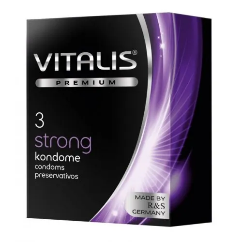 Фото My.Size, Германия Презервативы Vitalis Premium №3 Strong - сверхпрочные