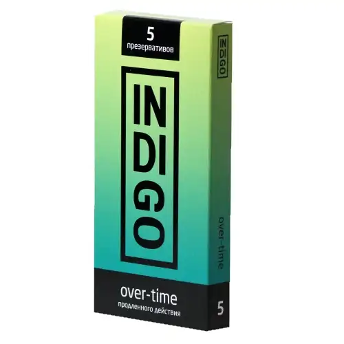Фото Indigo Презервативы Indigo Over-time №5 продленного действия