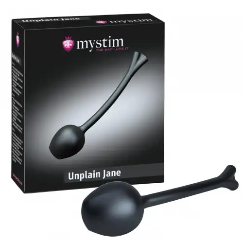Фото MYSTIM Вагинальный шарик с электростимуляцией Mystim Mono Unplain Jane Geisha Balls