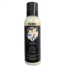 Съедобная крем-краска для тела Shunga Vanilla & Chocolate Temptation ваниль и белый шоколад 60 мл
