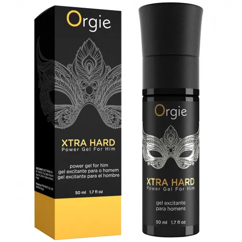 Фото Orgie, Португалия Стимулирующий гель для усиления эрекции Orgie Xtra Hard Power Gel for Him с экстрактом паприки 50 мл