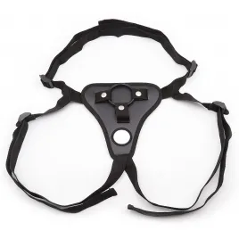 Универсальный черный ремень для страпона