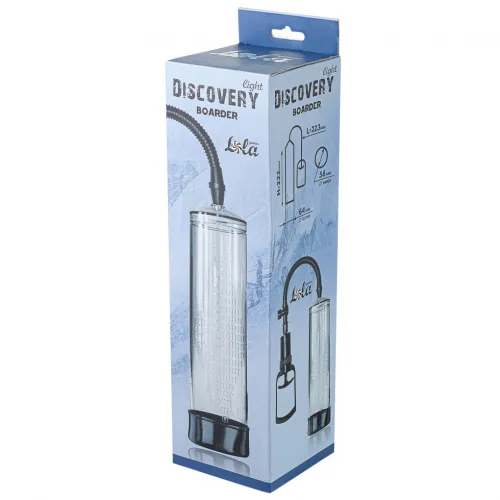 Фото Lola Toys, Россия Вакуумная помпа Discovery LIght Boarder прозрачная