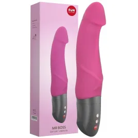 Вибратор Fun Factory Mr Boss Battery ежевичный