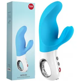 Вибратор Fun Factory Miss Bi голубой