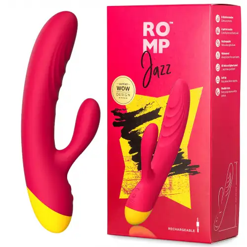 Изображение ROMP, Германия Вибратор с клиторальным стимулятором Romp Jazz Rabbit Vibrator